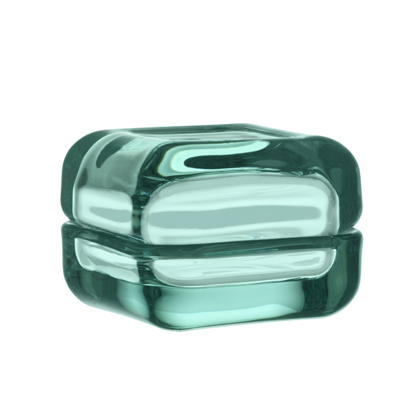 Iittala Vitriini box 108 x 108 mm, water green | Pre-used design