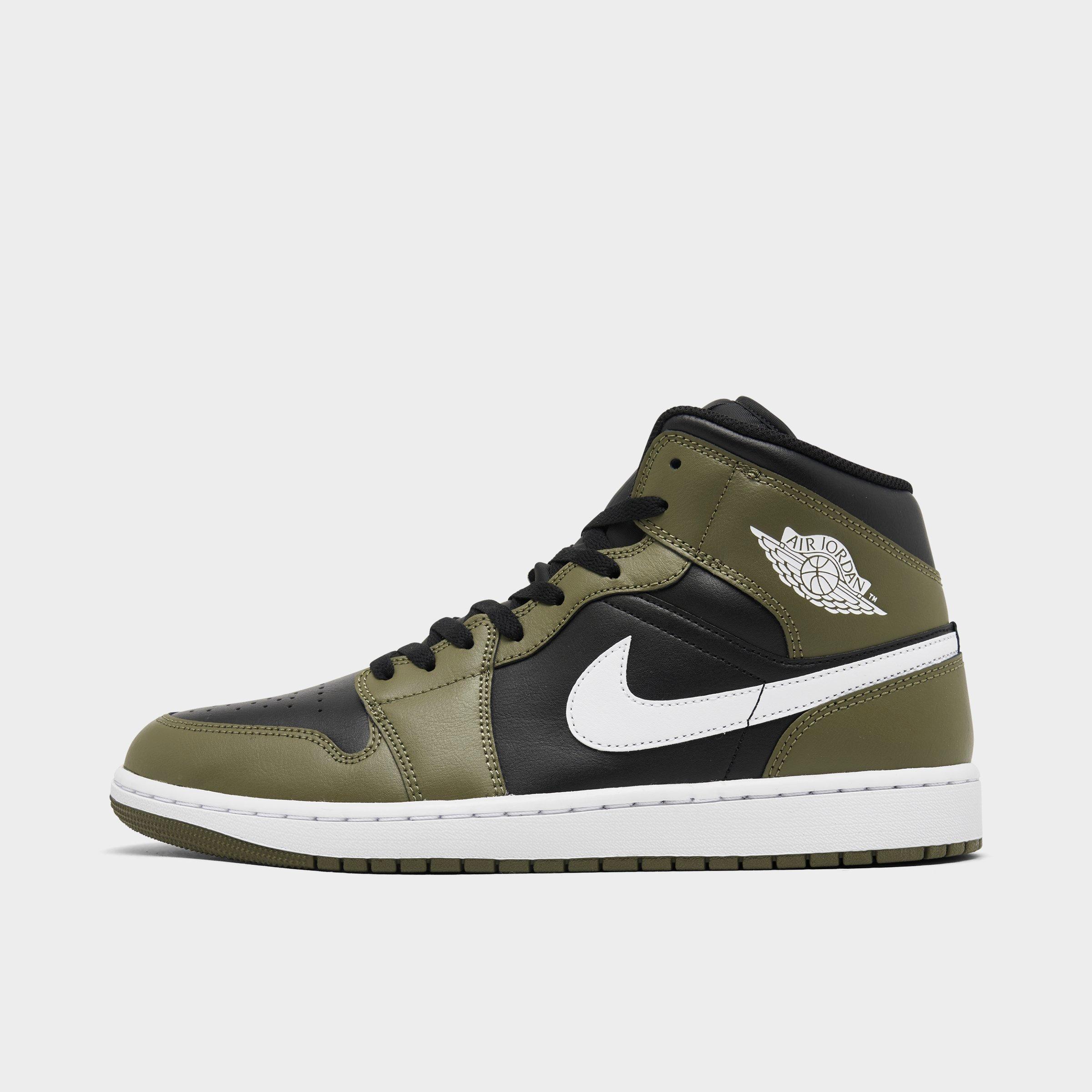 Men's Air Jordan Retro 1 Mid Casual Shoes | Finish Line