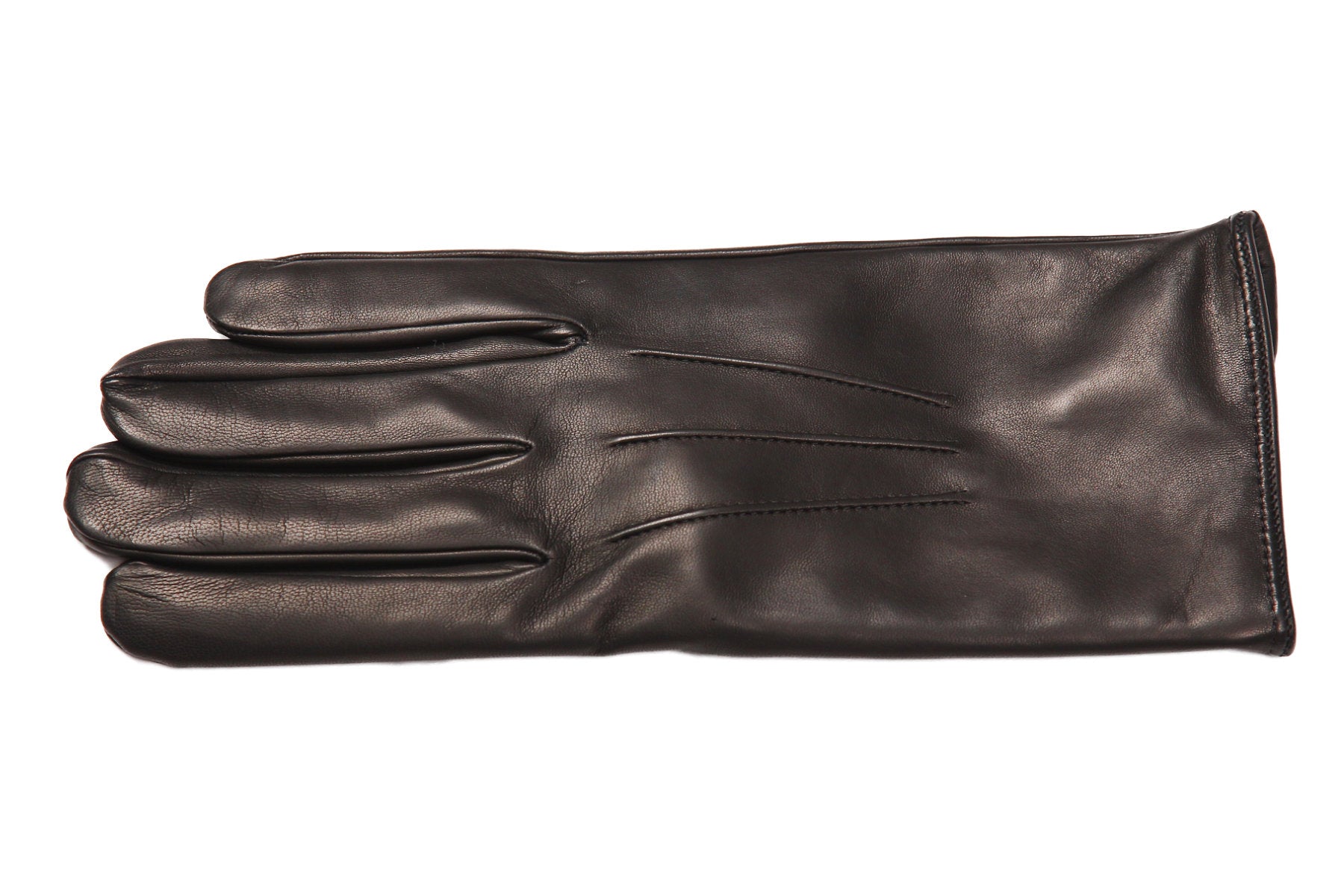 メンズ手袋◇ナパレザー◇ブラック/NERO《カシミヤ》 – Merola