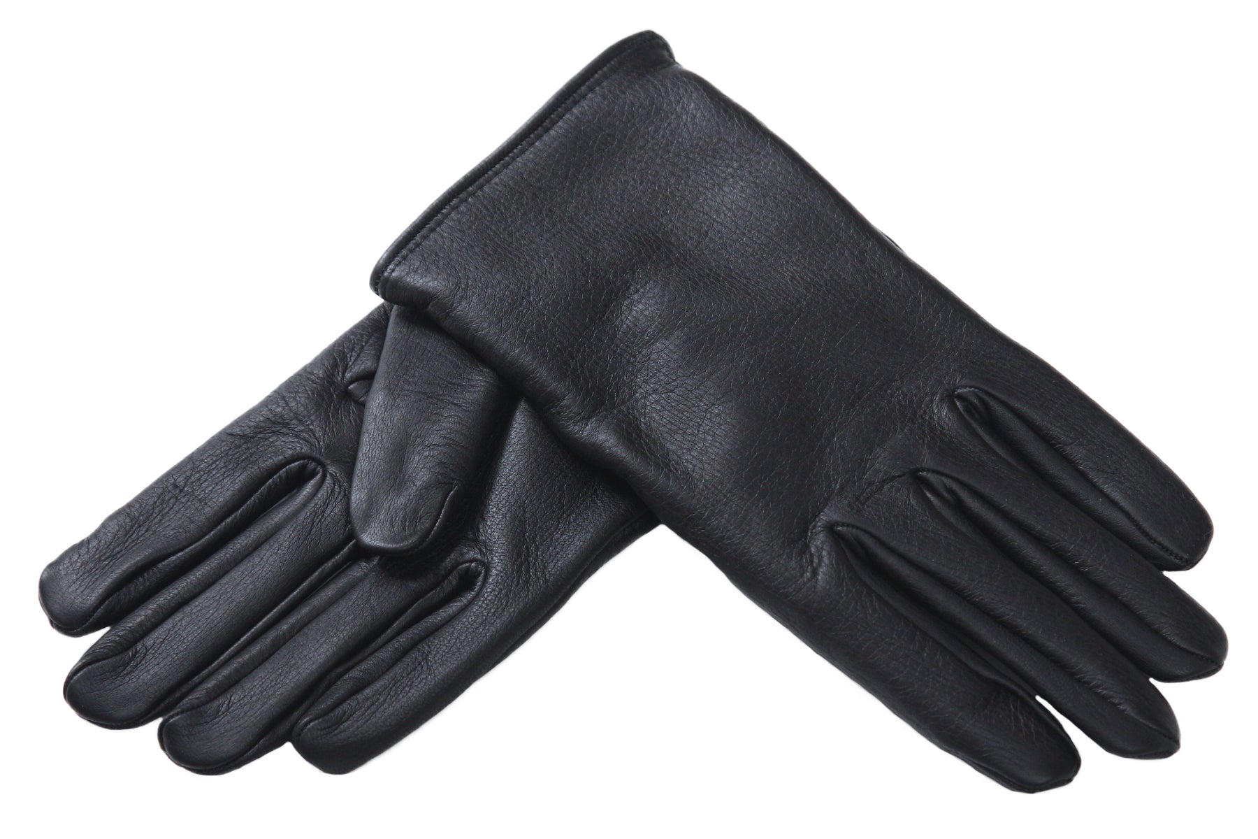 メンズ手袋◇ディアスキン◇ネイビー/BLUE《タッチスクリーン対応