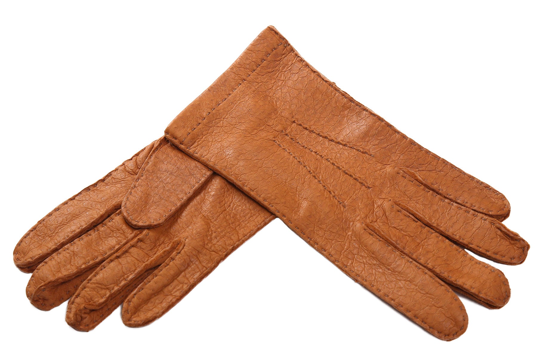 メンズ手袋◇ペッカリー◇コルク/CORK《ノーライニング》 – Merola