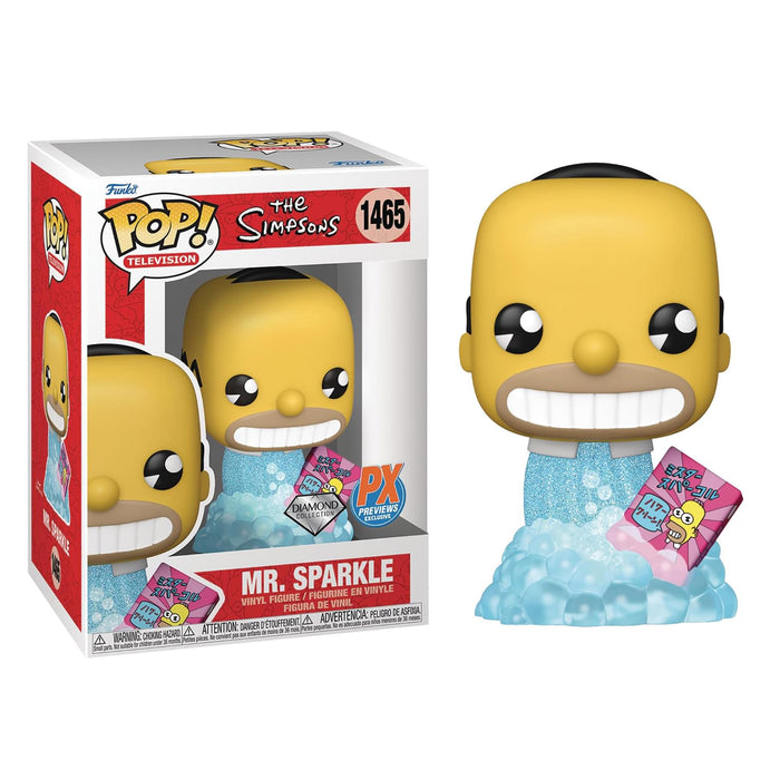 The Simpsons Funko POP | Diamond Glitter Mr. Sparkle — MeTV Mall