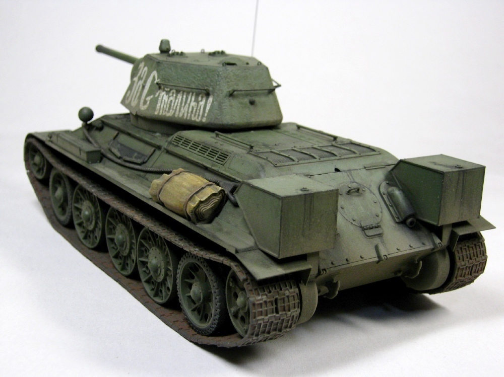 ICM/ドイツレベル 1/35 T-34/76 1942年型 完成写真: METEOR.スケール