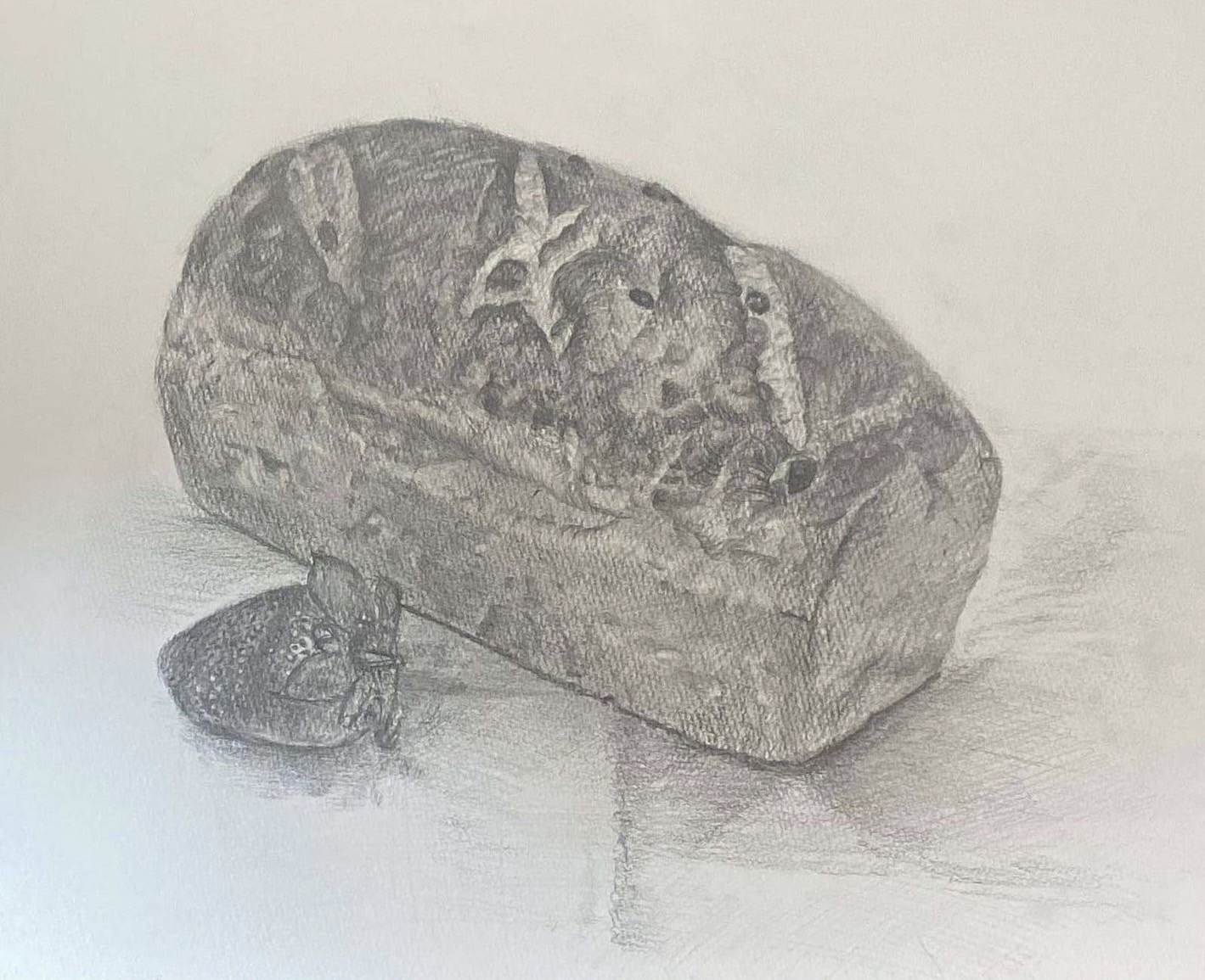 鉛筆デッサン」上森会員様の作品 ｜ 大人におすすめの絵画教室｜銀座3