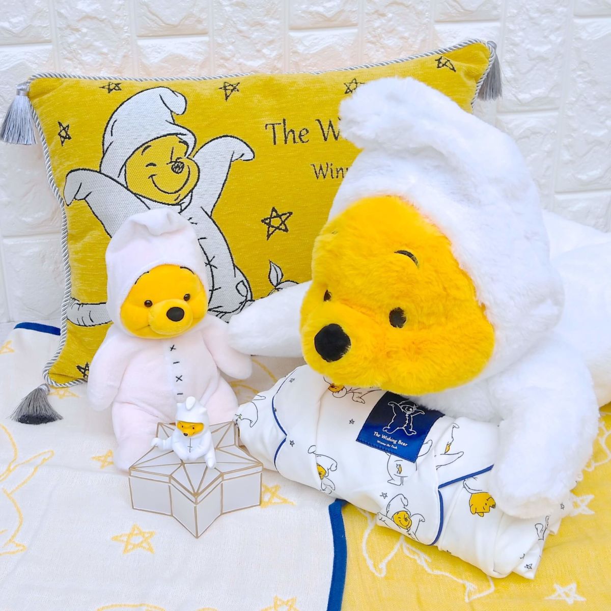 星のプーさん きらきら星 ぬいぐるみ プラッシュチェーン マスコット 3