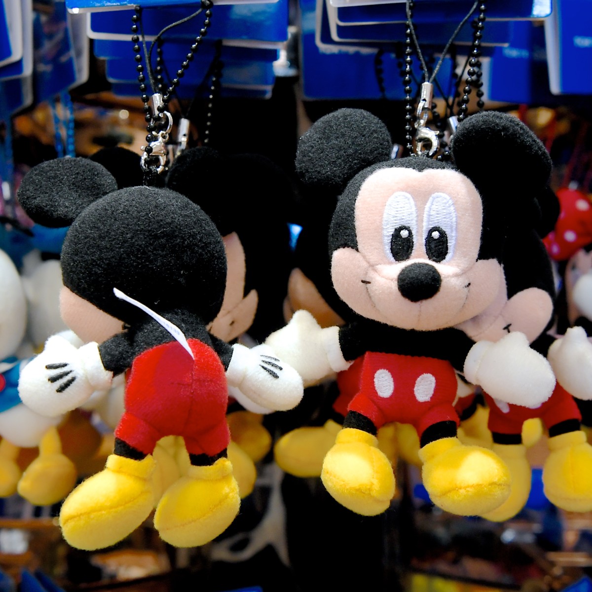 2頭身姿がかわいい！東京ディズニーランド ぬいぐるみストラップキー