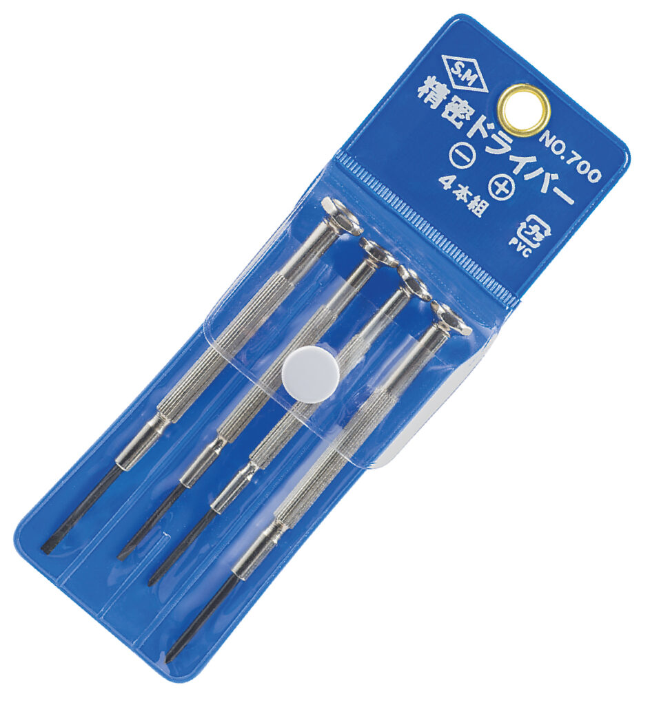 L-15B 精密ドライバー4本組 | ホビー工具は株式会社ミネシマ