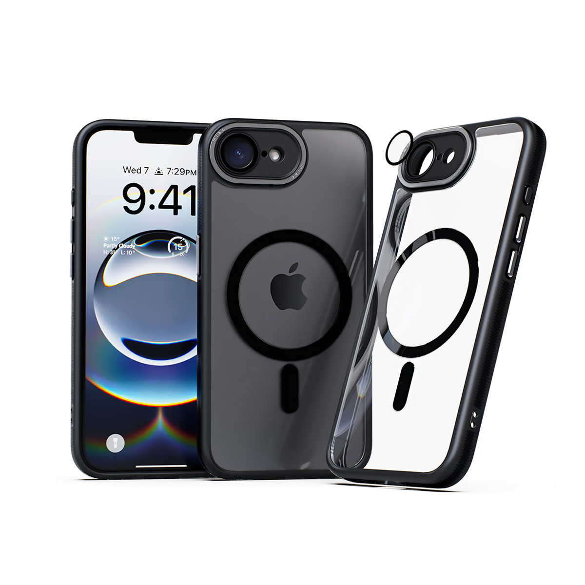 レンズガード一体型MagSafe対応クリアケース【iPhone 16e】 - 【公式