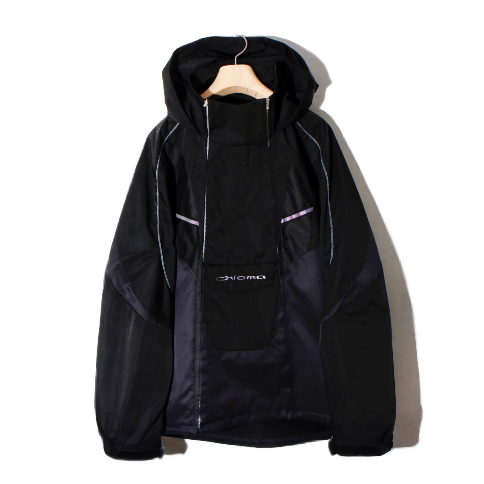 Y2K Anorak : division / cosmic black – MIKIRIHASSHIN OFFICIAL