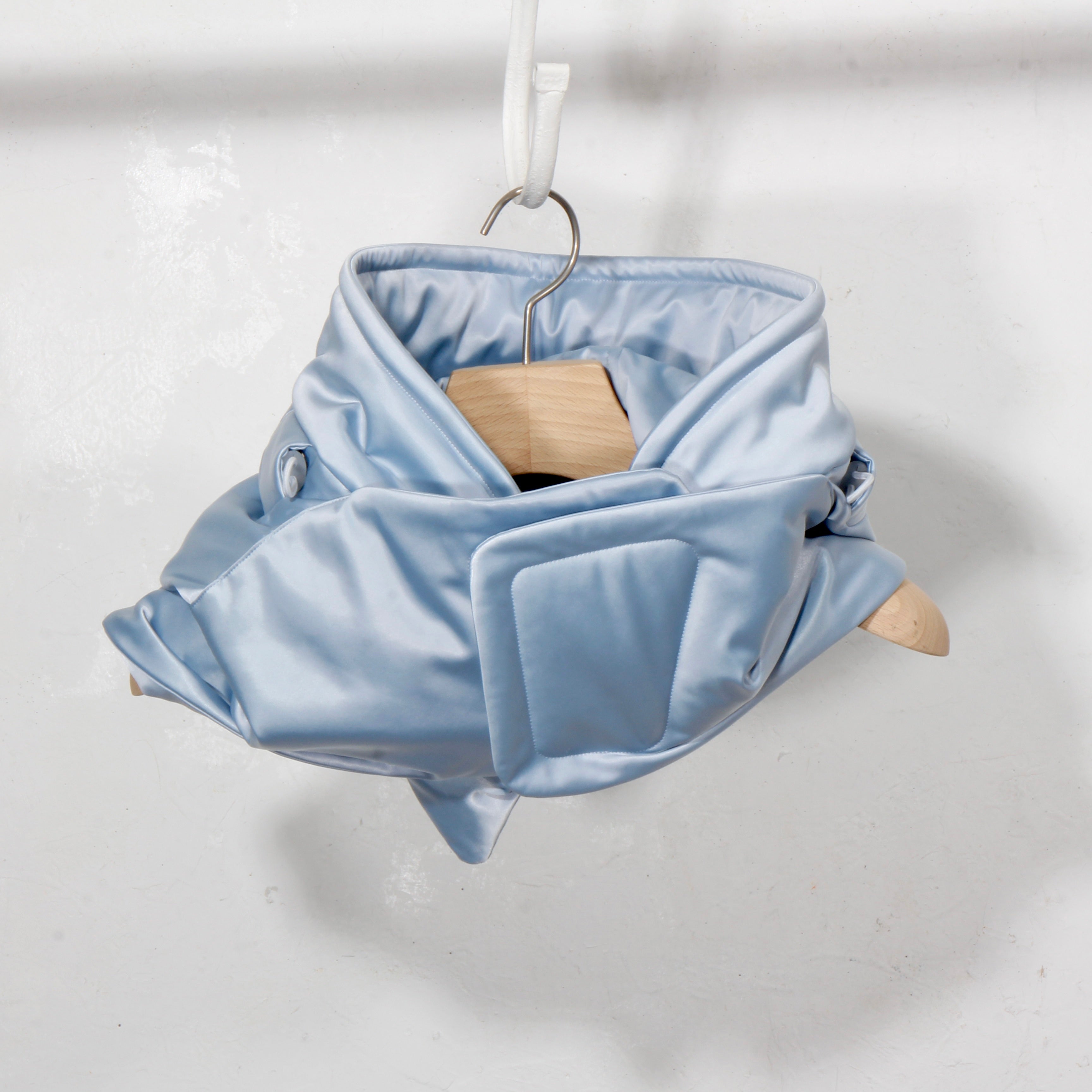 シェルターコート:round model / セルリアンシルバー – MIKIRIHASSHIN