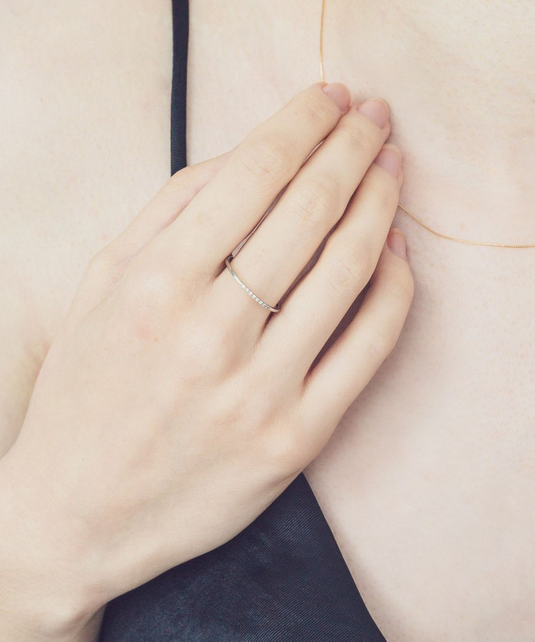 PT900 スキニー ダイヤモンド リング（403007） ｜ women（ウィメンズ