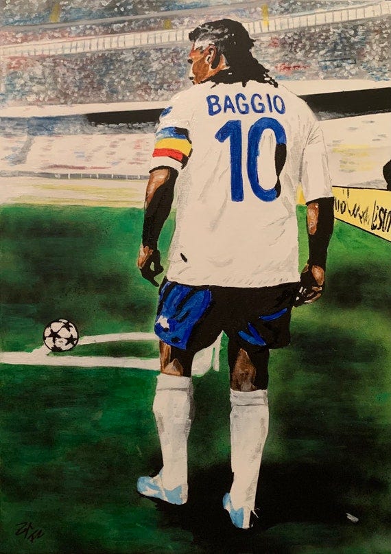Roberto Baggio — Lessons from Football's Silent Artist | by
