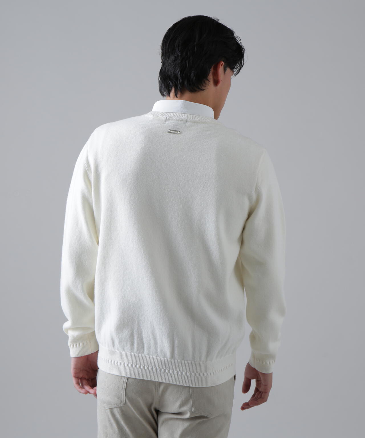 9G天竺 クルーネックニットプルオーバー (MENS) | St ANDREWS（セント