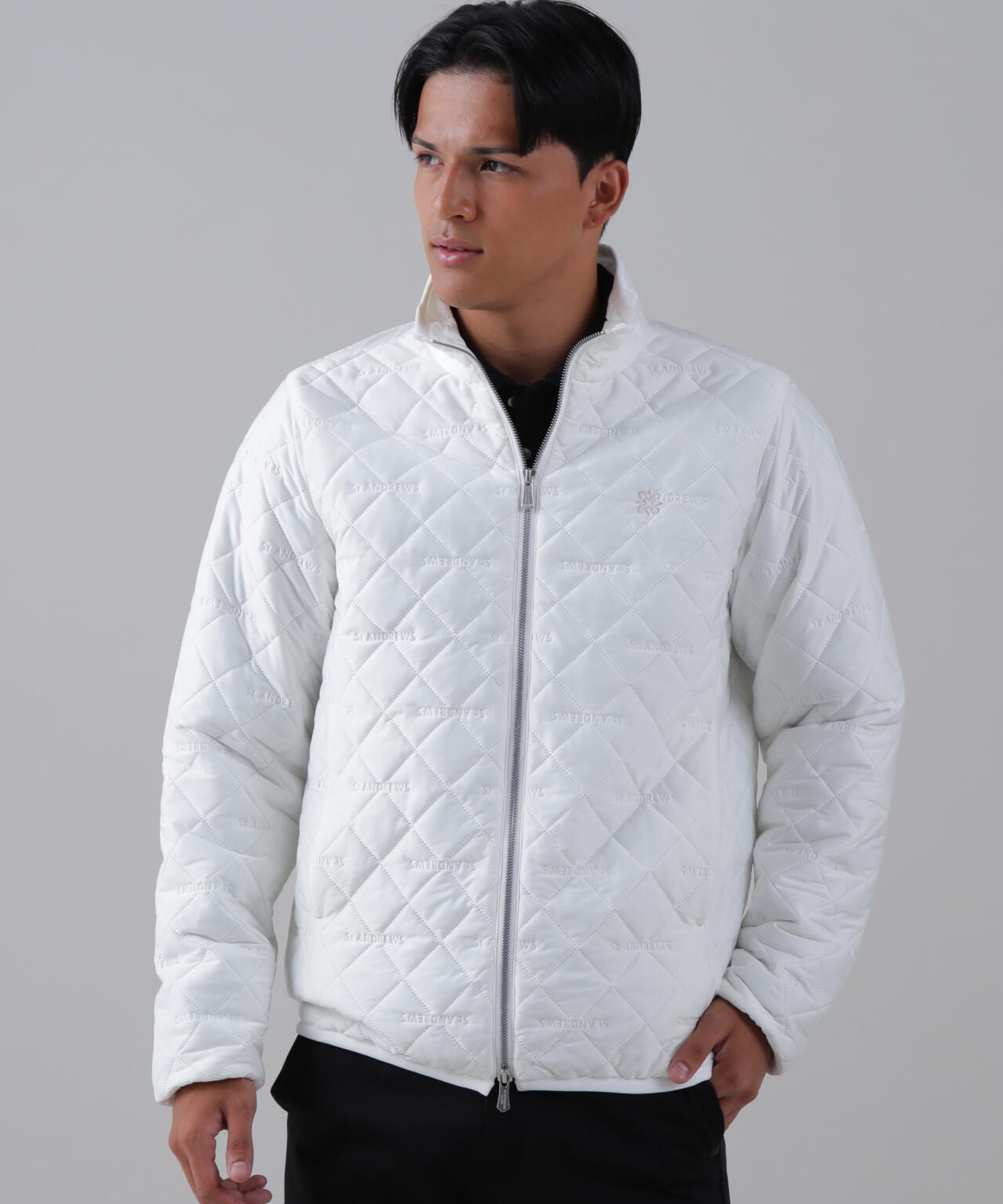 ロゴピンソニック中綿ブルゾン (MENS) | St ANDREWS（セント