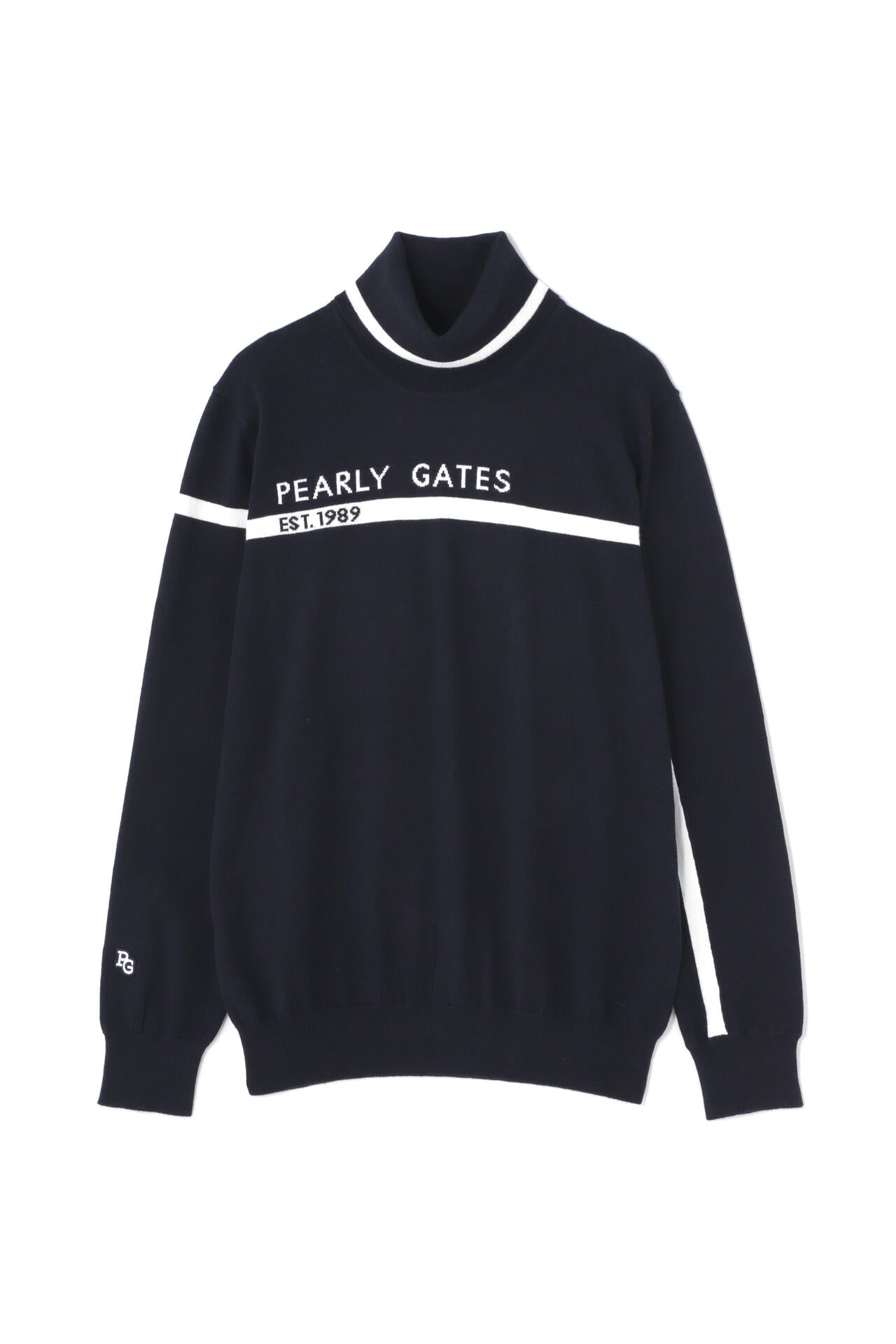 美品】PEARLY GATES ハイネックトレーナー コットン95% サイズ1 美品