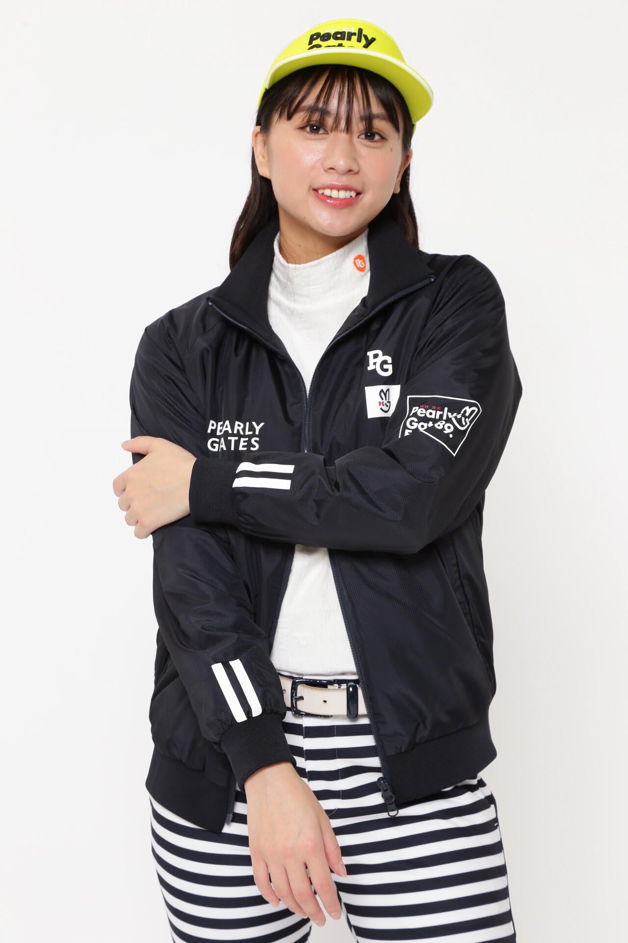 PEARLY GATES ジップアップリバーシブルジャケット サイズ7 PEARLY