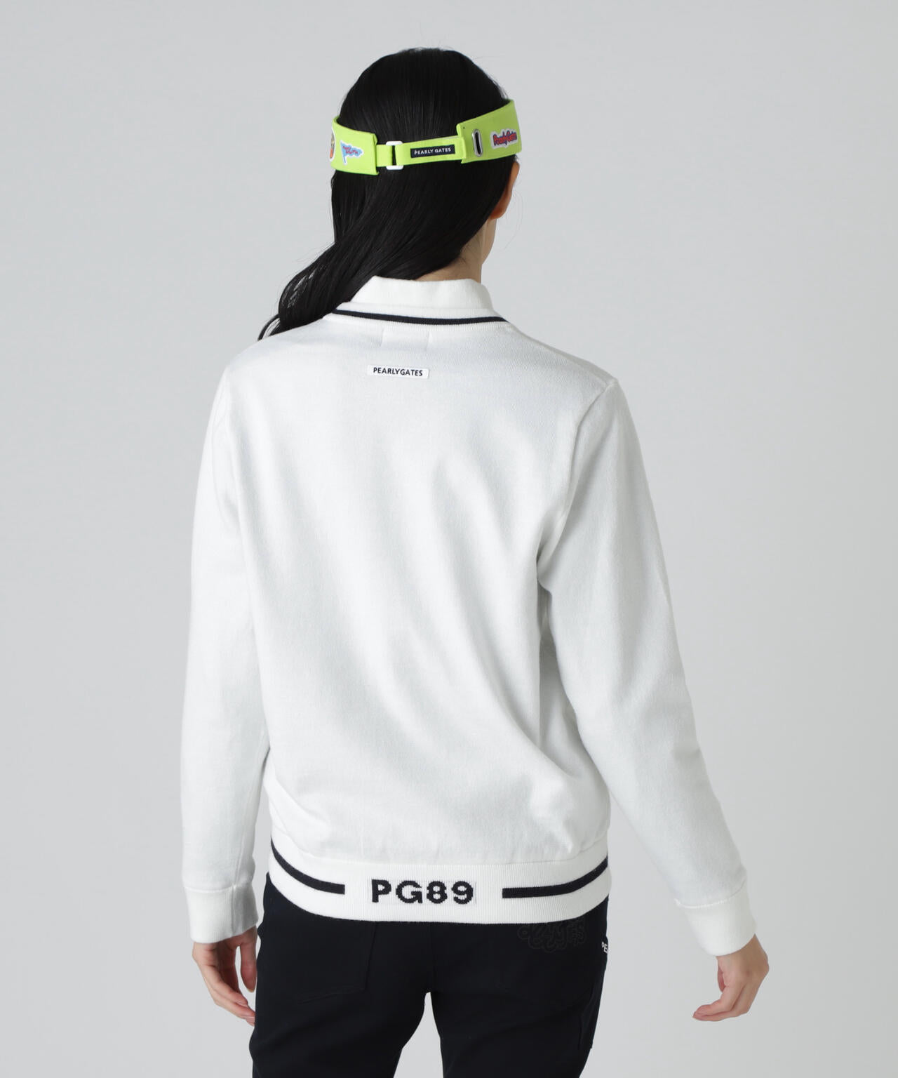 天竺×ストレッチ裏地＆地柄ツインニット | PEARLY GATES（パーリー