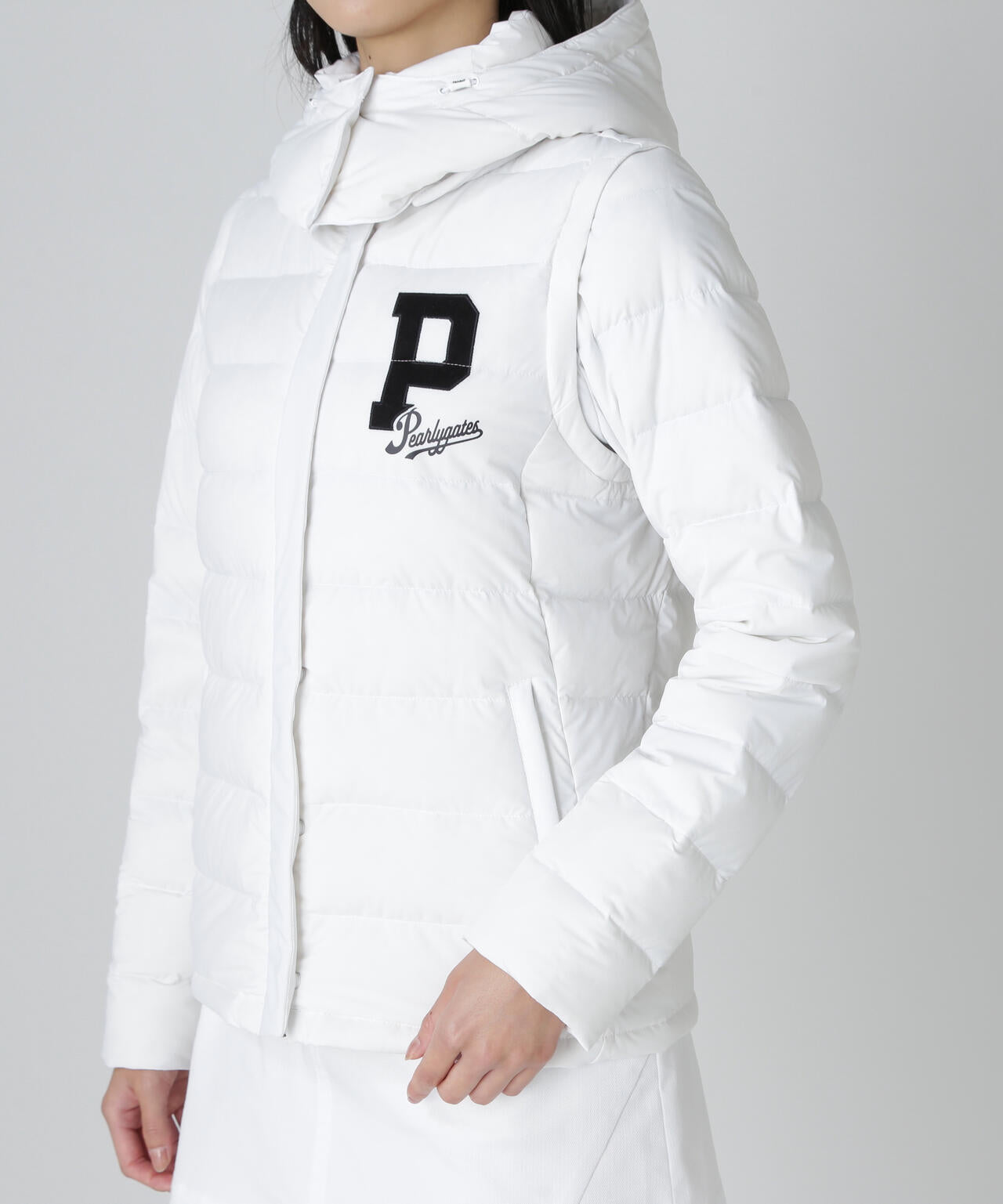 Nyストレッチタフタフーディダウンジャケット | PEARLY GATES