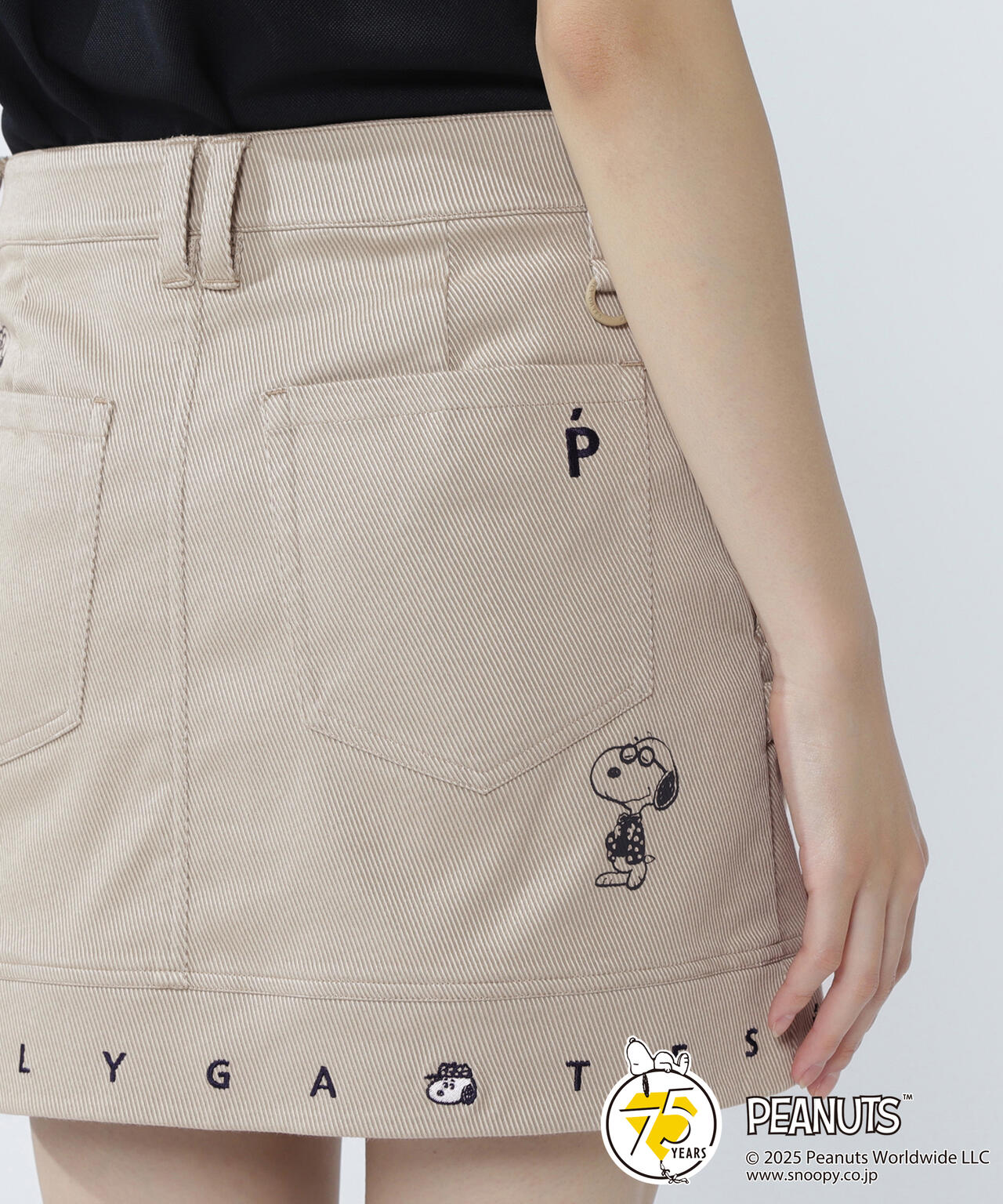 SNOOPY】コーマ×フレックススカート | PEARLY GATES（パーリーゲイツ