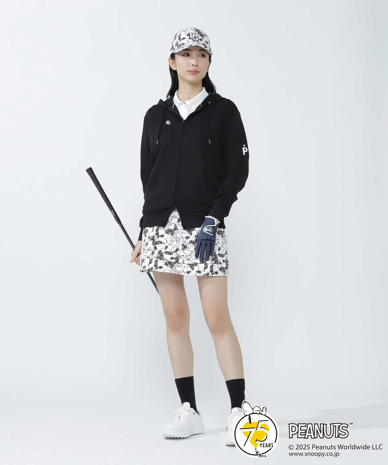 SNOOPY】コーマ×フレックス総柄スカート | PEARLY GATES（パーリー