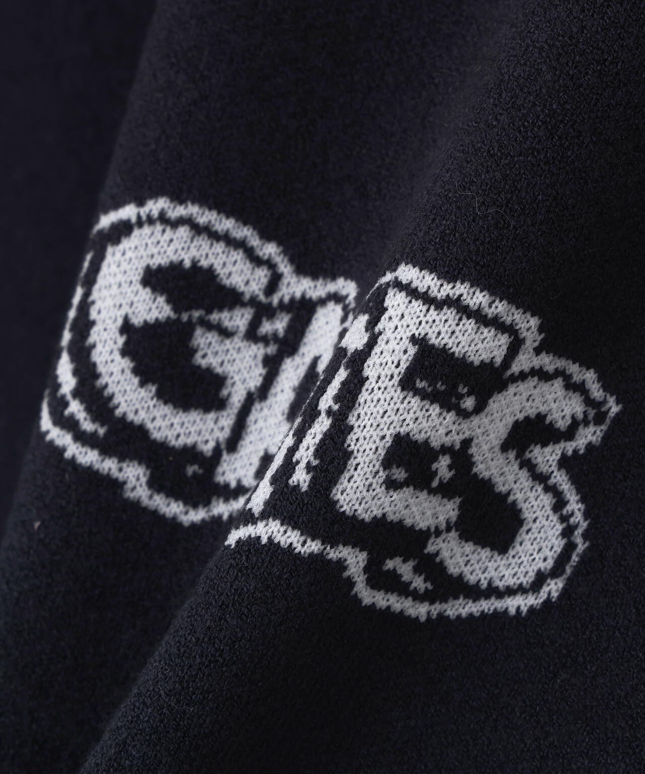 14GダブルJQ×ワッペン風ハイネックニットプルオーバー | PEARLY GATES