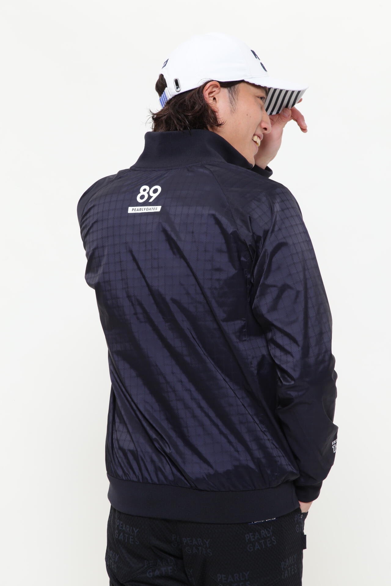 パーリーゲイツ青ジップアップジャケット3 PEARLY GATES ジップアップ