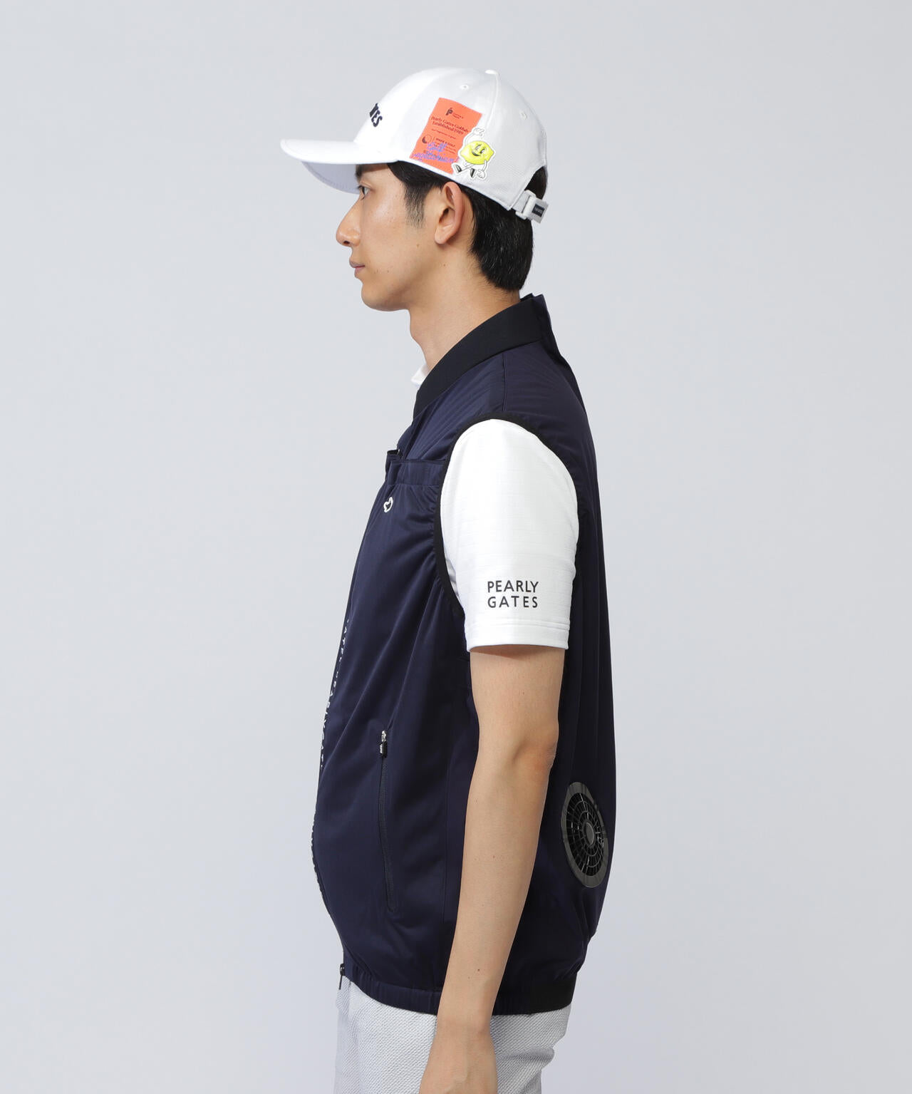 カチオンマルチストレッチニットファンベスト | PEARLY GATES