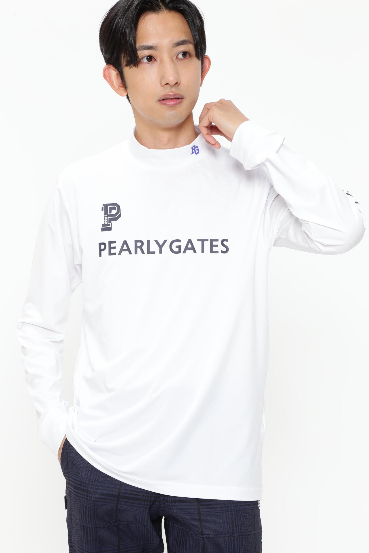 パーリーゲイツ PGPRO ELITE クルーネック（WHT／5） パーリーゲイツ