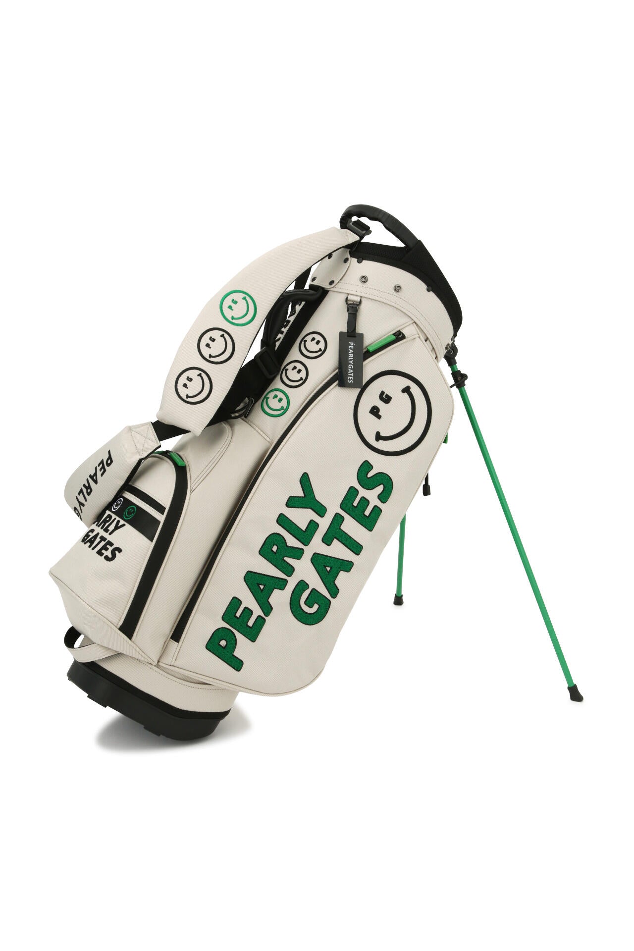 PG SMILE軽量スタンド式 キャディバッグ (46インチ対応)(9型) (UNISEX