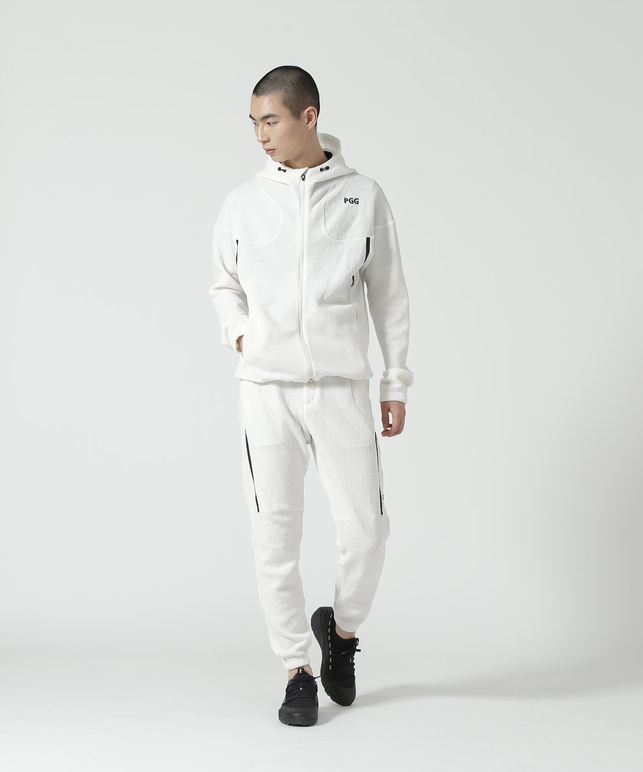 PG】【直営店舗&公式オンライン限定】ストレッチデニットジョガー