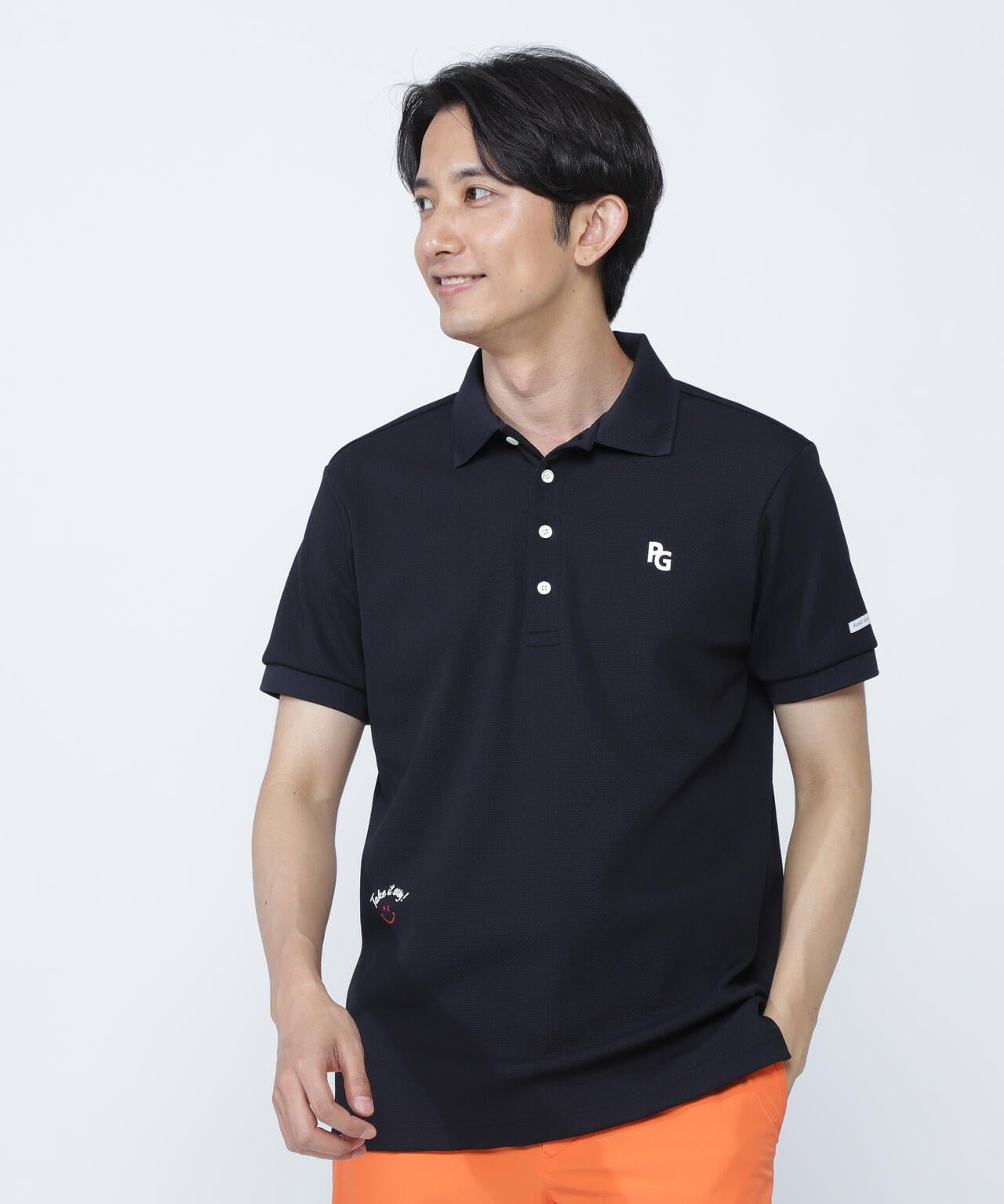 ポップコーンカノコ×メッシュ半袖ポロシャツ | PEARLY GATES（パーリー