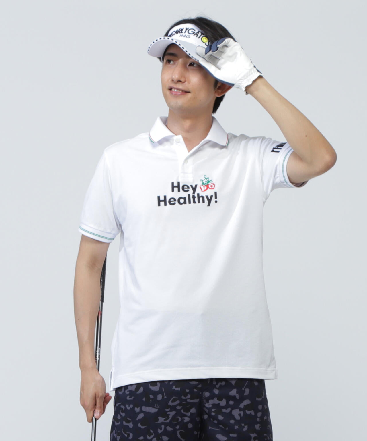 Peチェックサッカー半袖ポロシャツ | PEARLY GATES（パーリーゲイツ