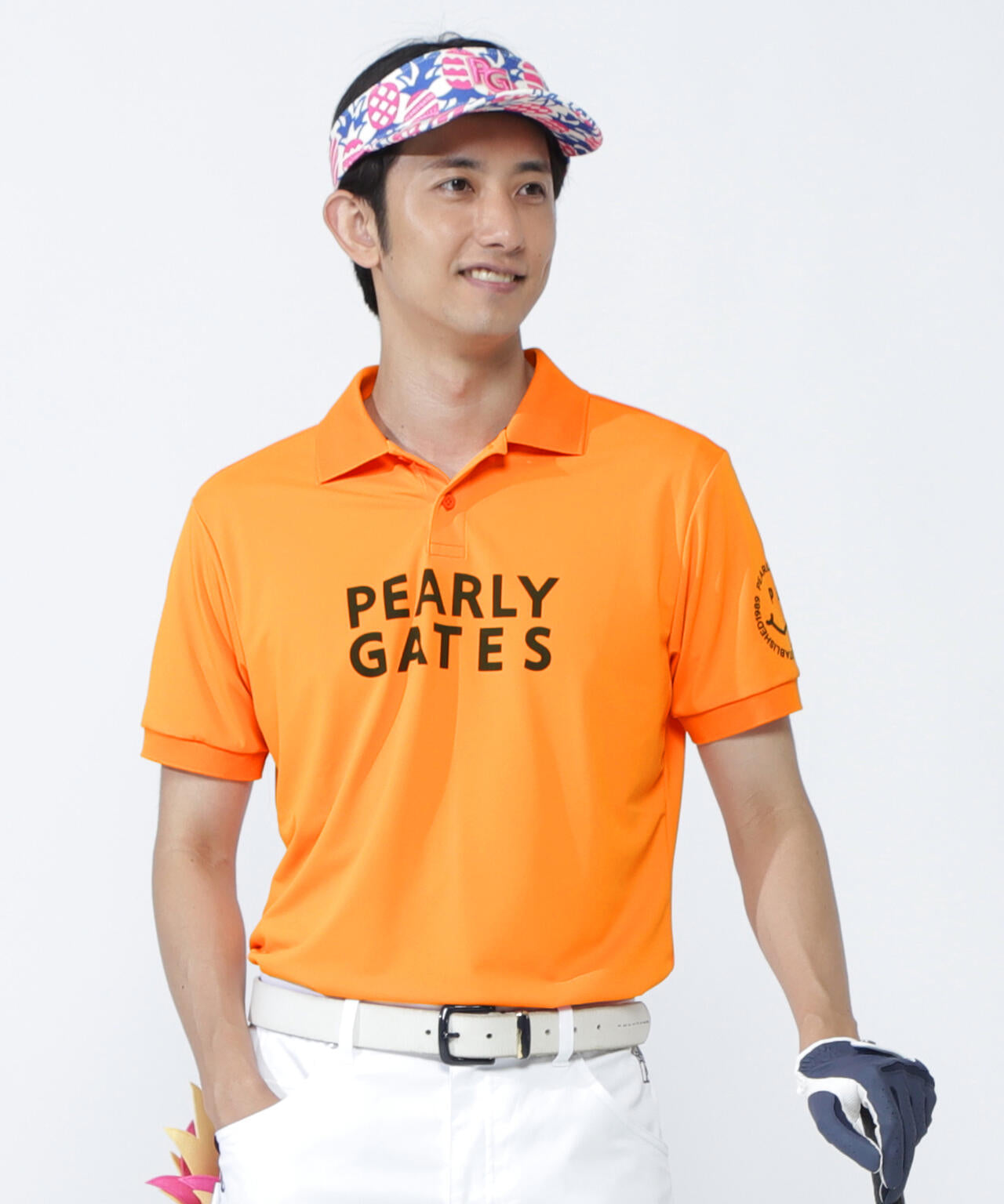 PEARLY GATES オレンジ ポロワンピース サイズ1 PEARLY GATES