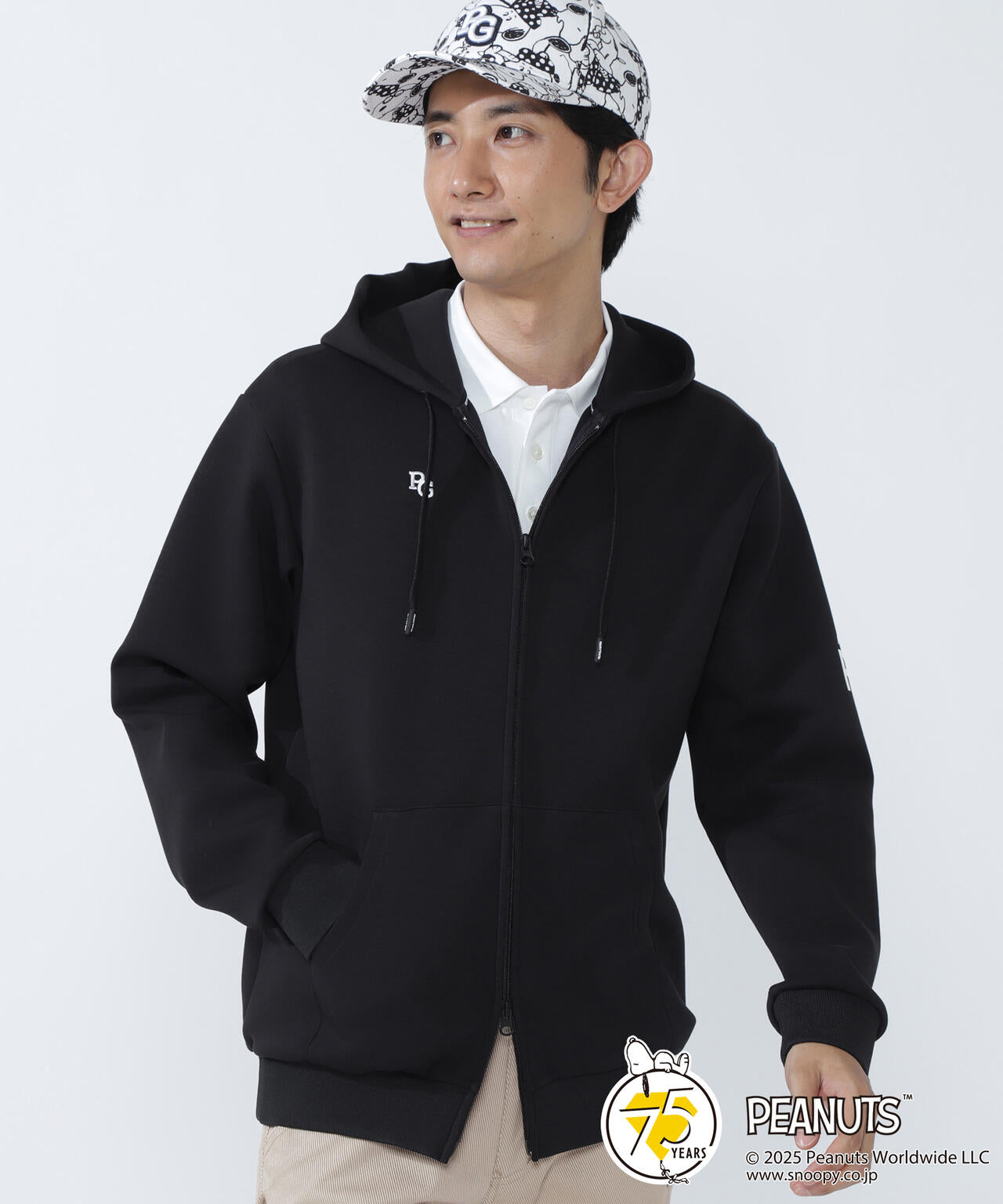 SNOOPY】COEコットンAir フルジップフーディ | PEARLY GATES（パーリー