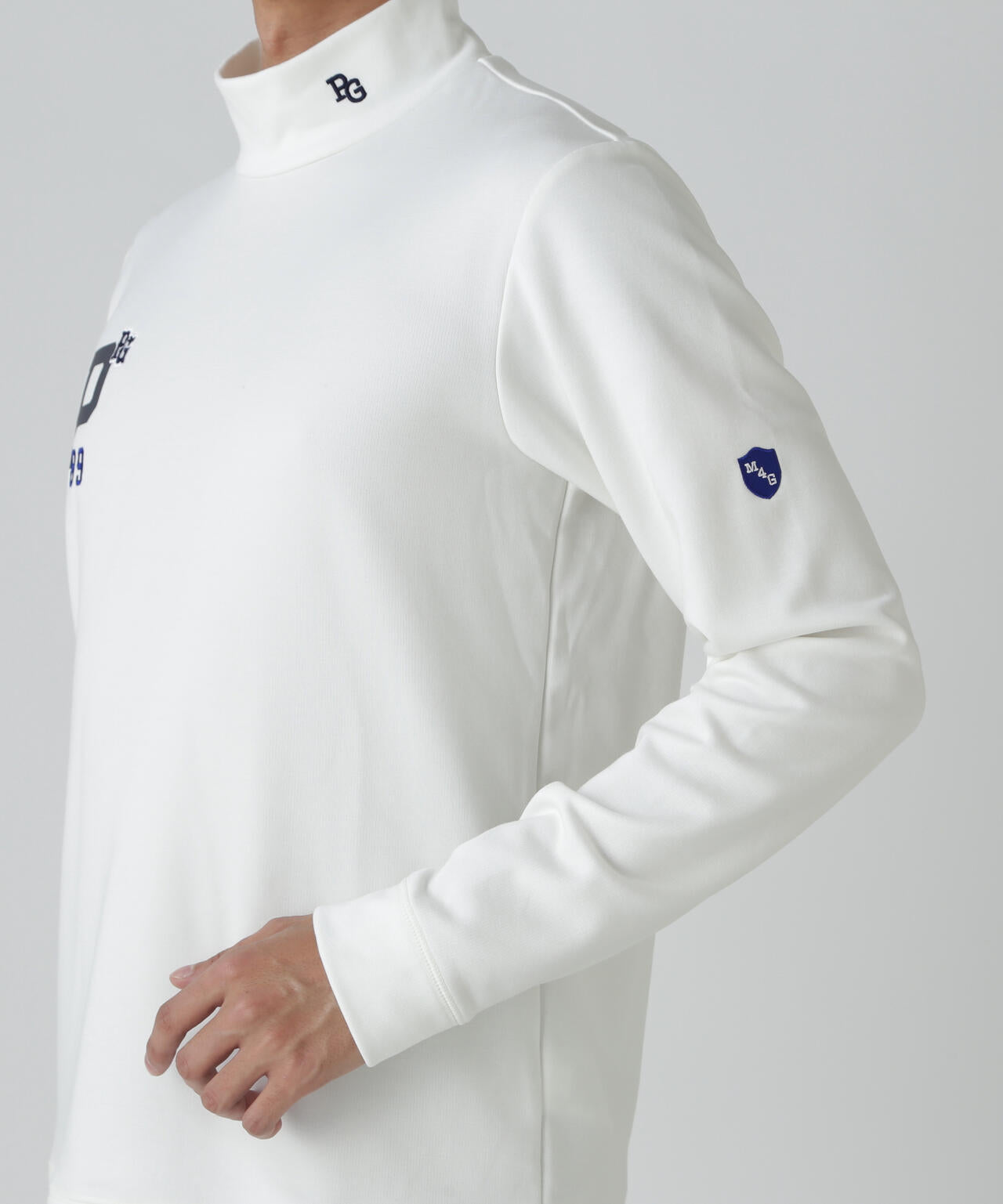 PG BODY】スーパーファインウールフリース長袖ハイネックカットソー