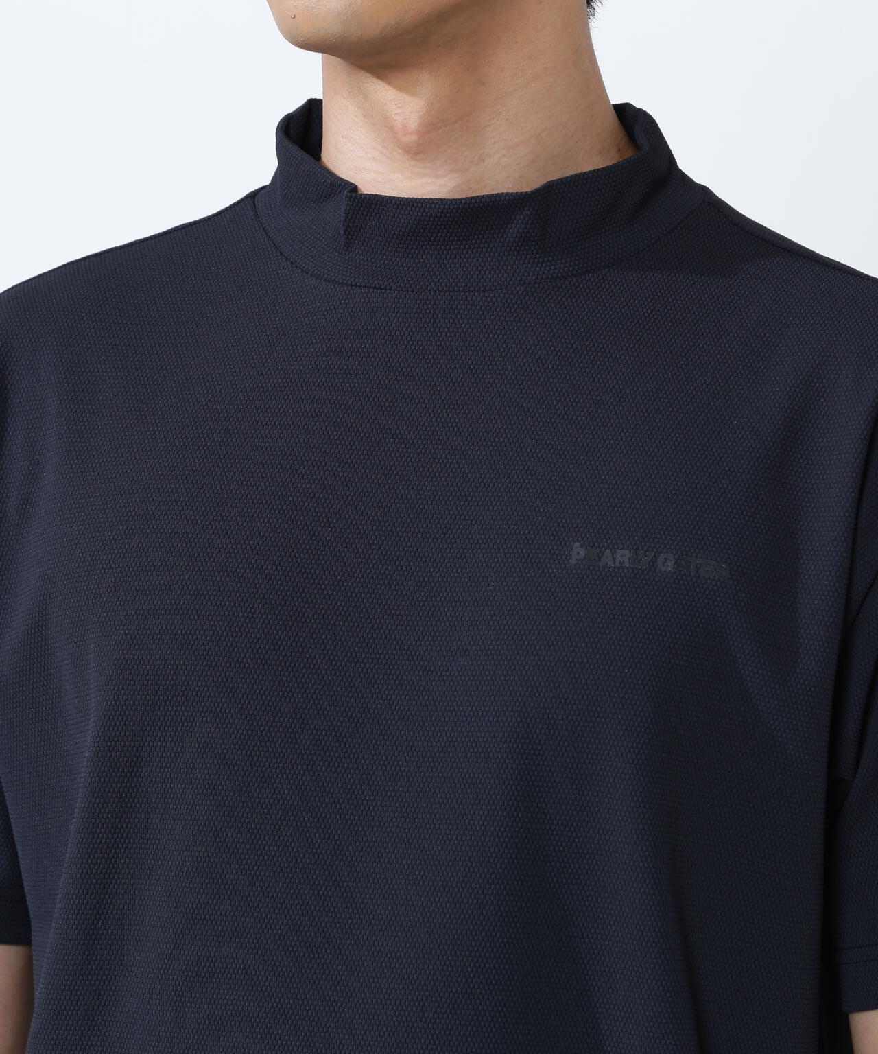 ビュークール半袖ハイネックカットソー | PEARLY GATES（パーリー