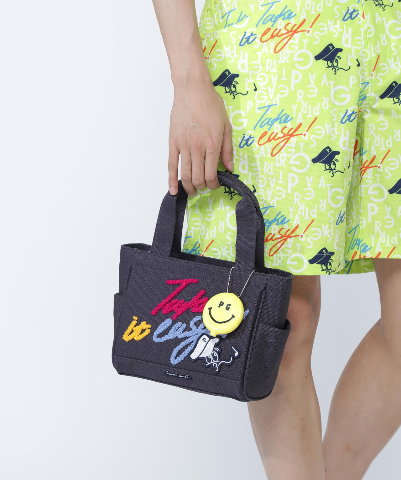 Take it Easy & BALLくん帆布カートバッグ (UNISEX) | PEARLY GATES