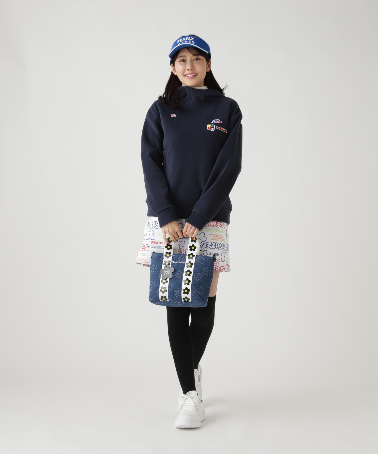 フラワーキルティングカートバッグ (UNISEX) | PEARLY GATES（パーリー