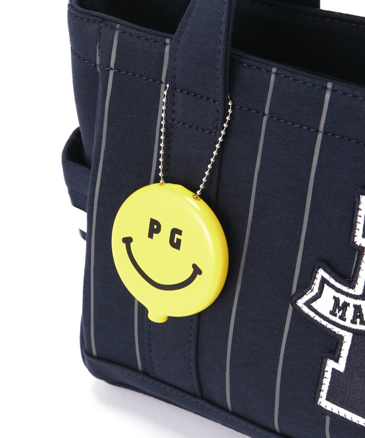 ピンストライプ柄裏毛カートバッグ (UNISEX) | PEARLY GATES（パーリー