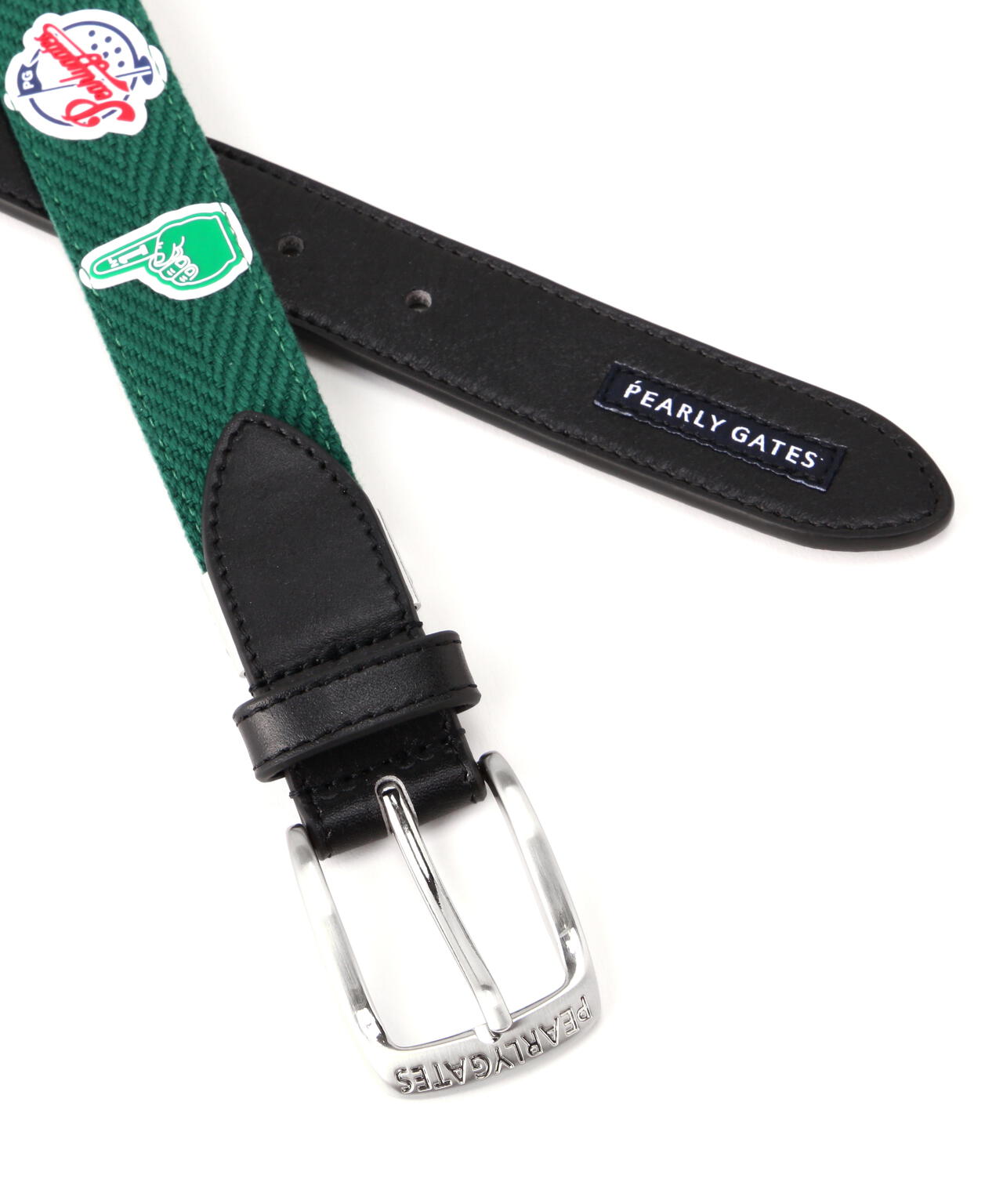 ベースボールワッペン ロゴ刺繍テープベルト (UNISEX) | PEARLY GATES