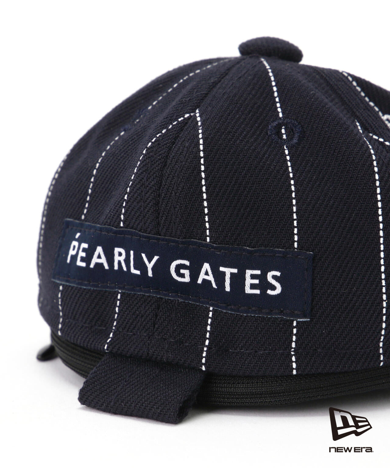 NEW ERA × PG】コラボ ピンストライプ柄ボールポーチ (UNISEX