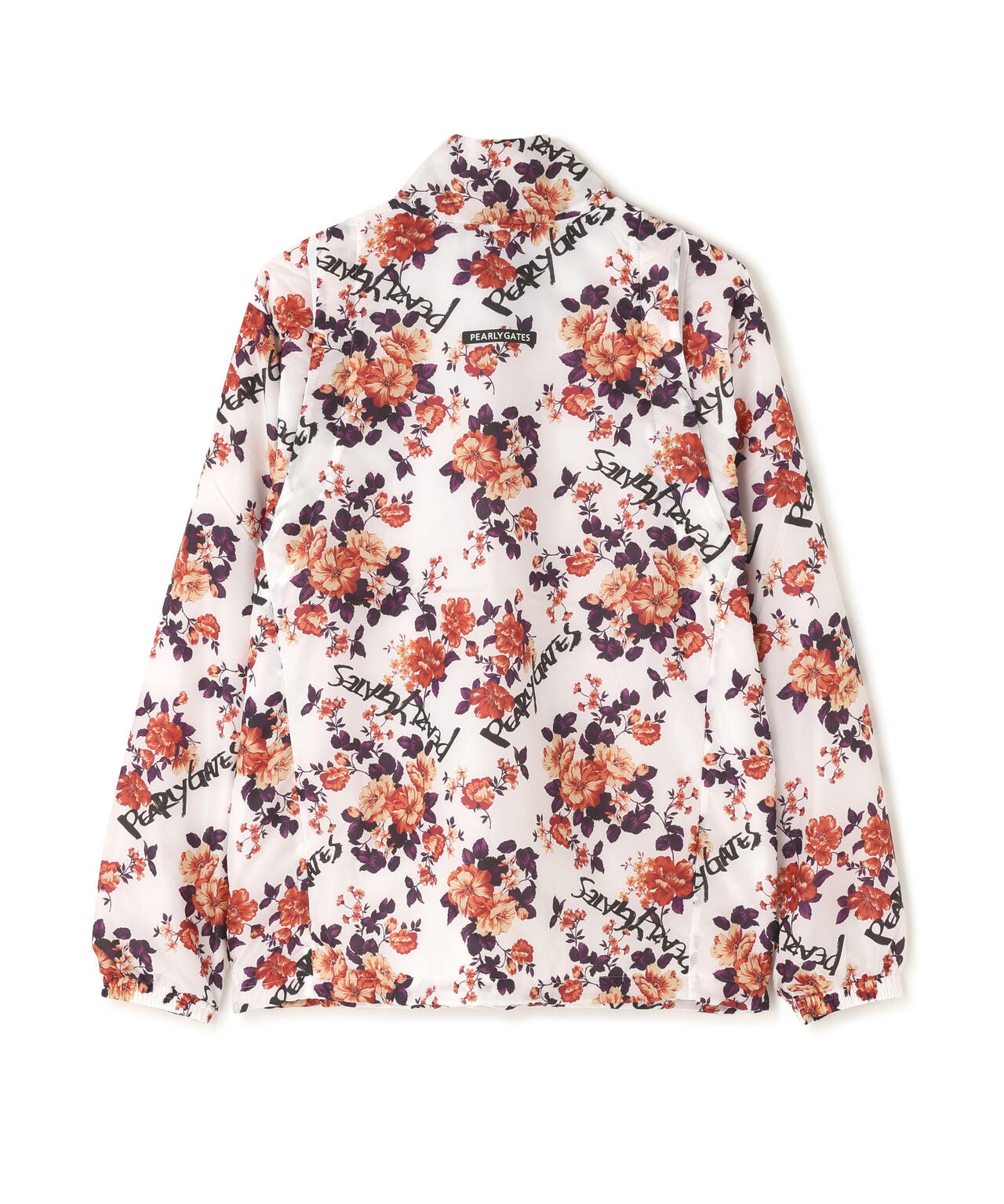 Peミニリップ中綿ジップアップブルゾン ＜繊細花柄＞ | PEARLY GATES