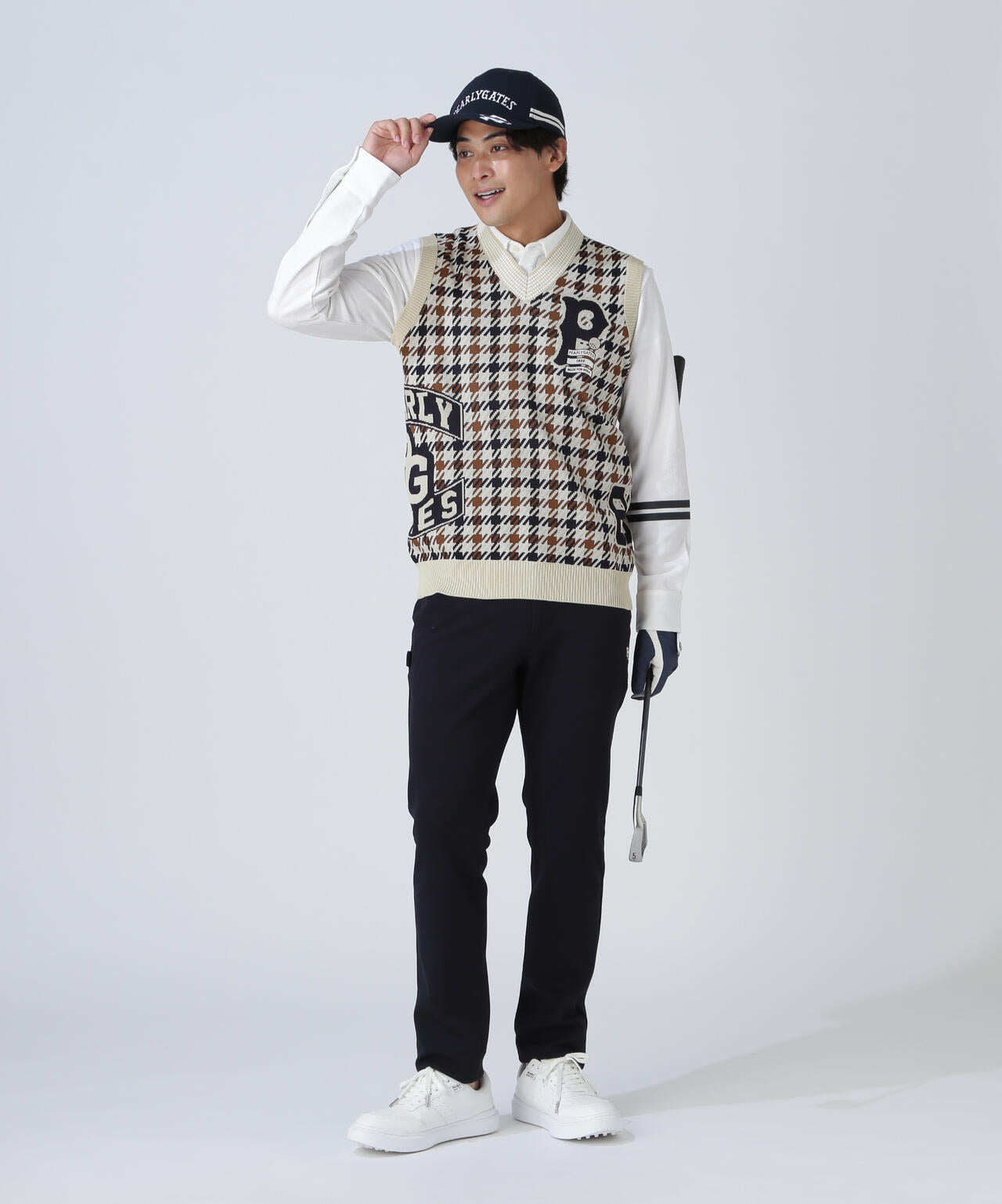 テックスブリッドジャージー5ポケットパンツ | PEARLY GATES（パーリー