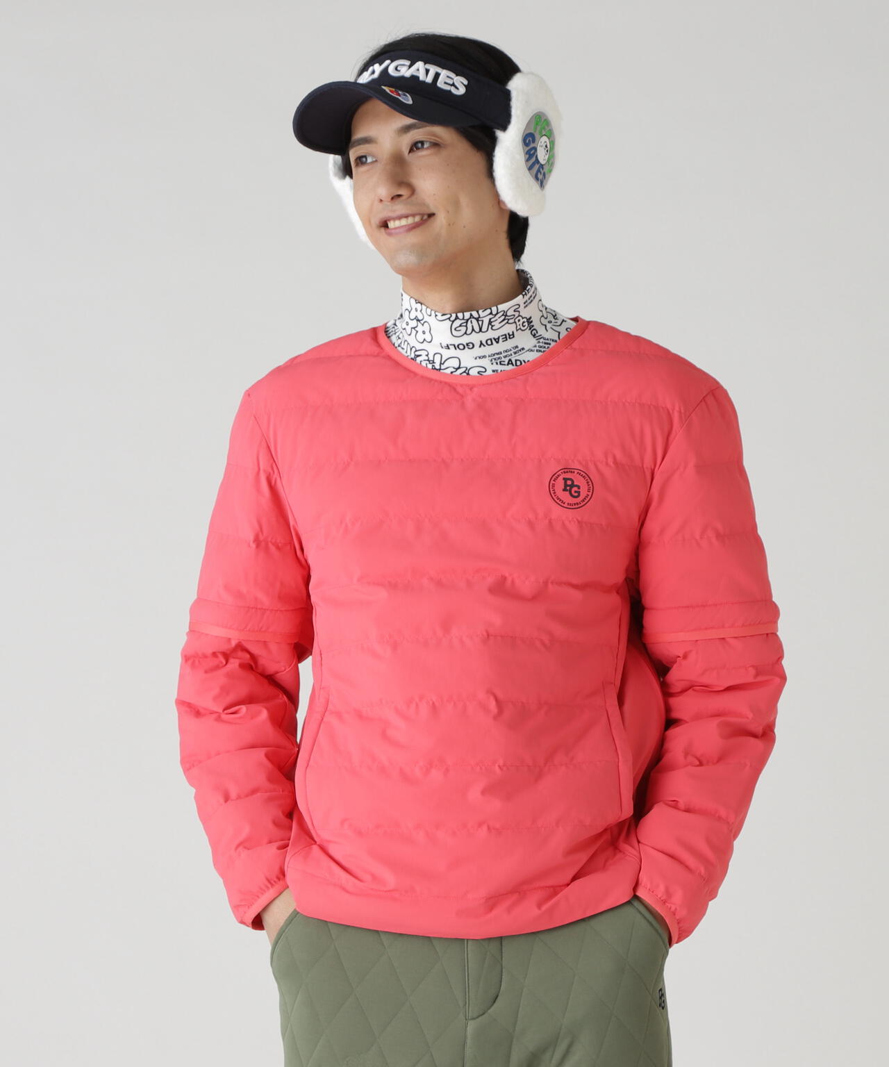 NyストレッチBIGリップストップ中綿2WAYスニードジャック | PEARLY