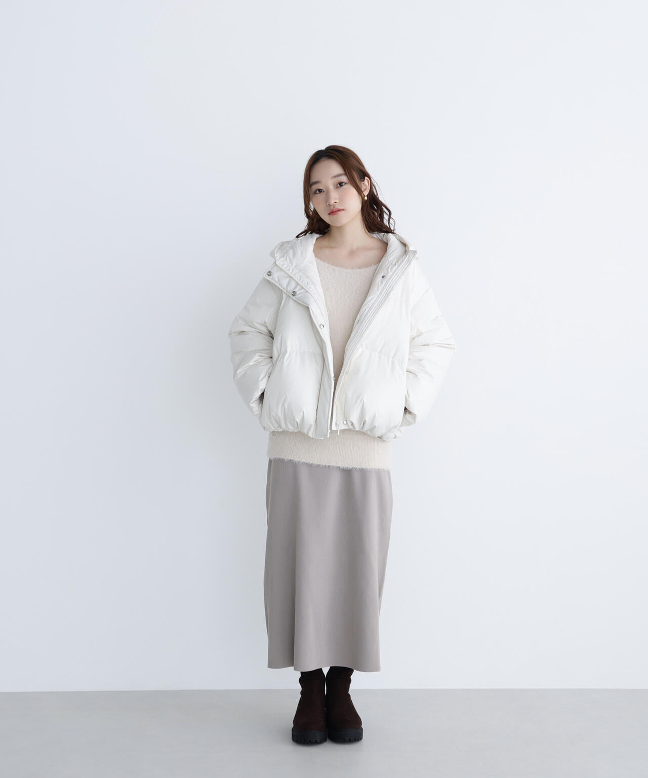 ショートフードダウン | NATURAL BEAUTY BASIC（ナチュラル