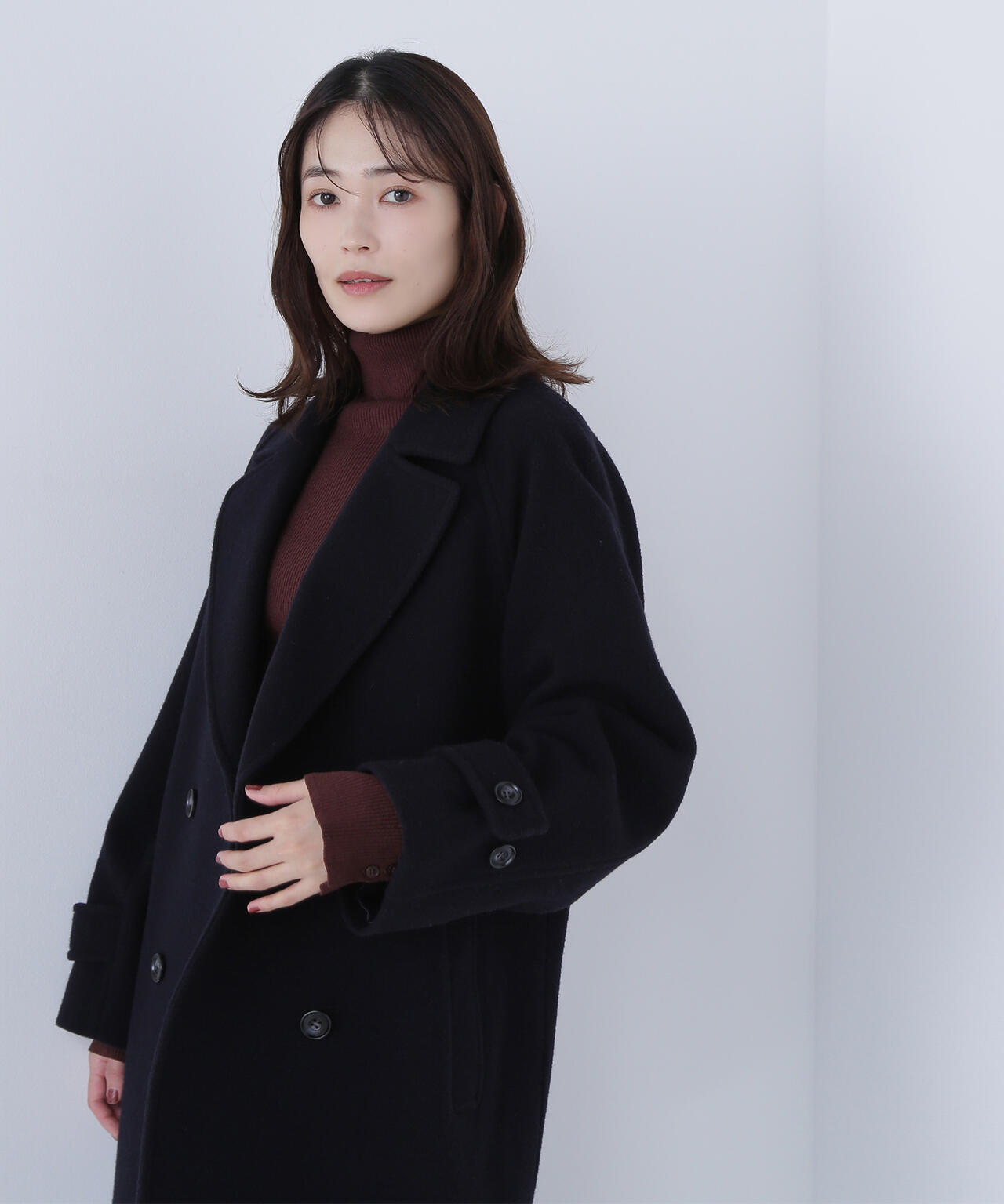 Oggi掲載】ベーシックタートルネックニット | NATURAL BEAUTY BASIC