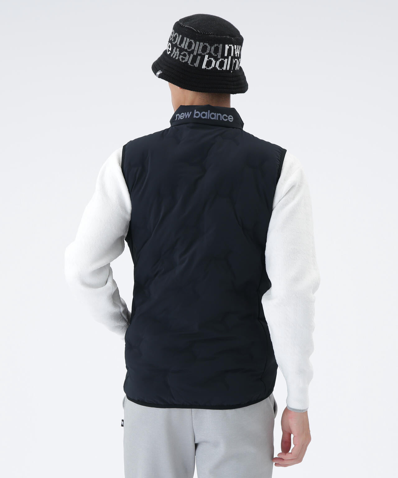 撥水 ストレッチ ライトダウン フルジップ ベスト (MENS) | new