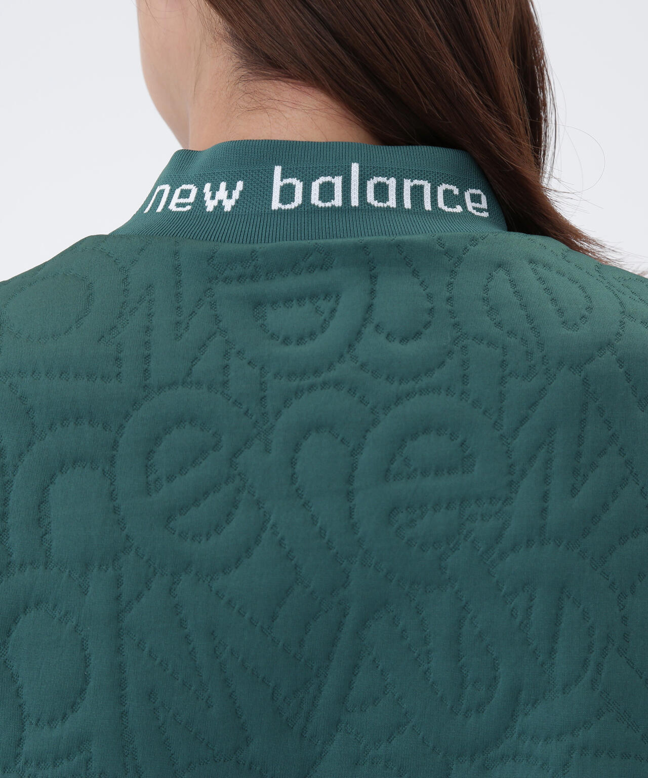 テクスチャー モックネック プルオーバー (WOMENS) | new balance golf