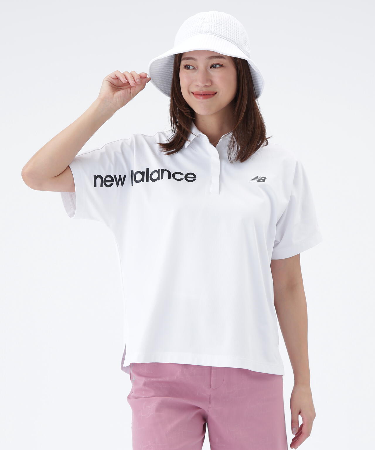 UV ハーフスリーブ カラーシャツ (WOMENS) | new balance golf