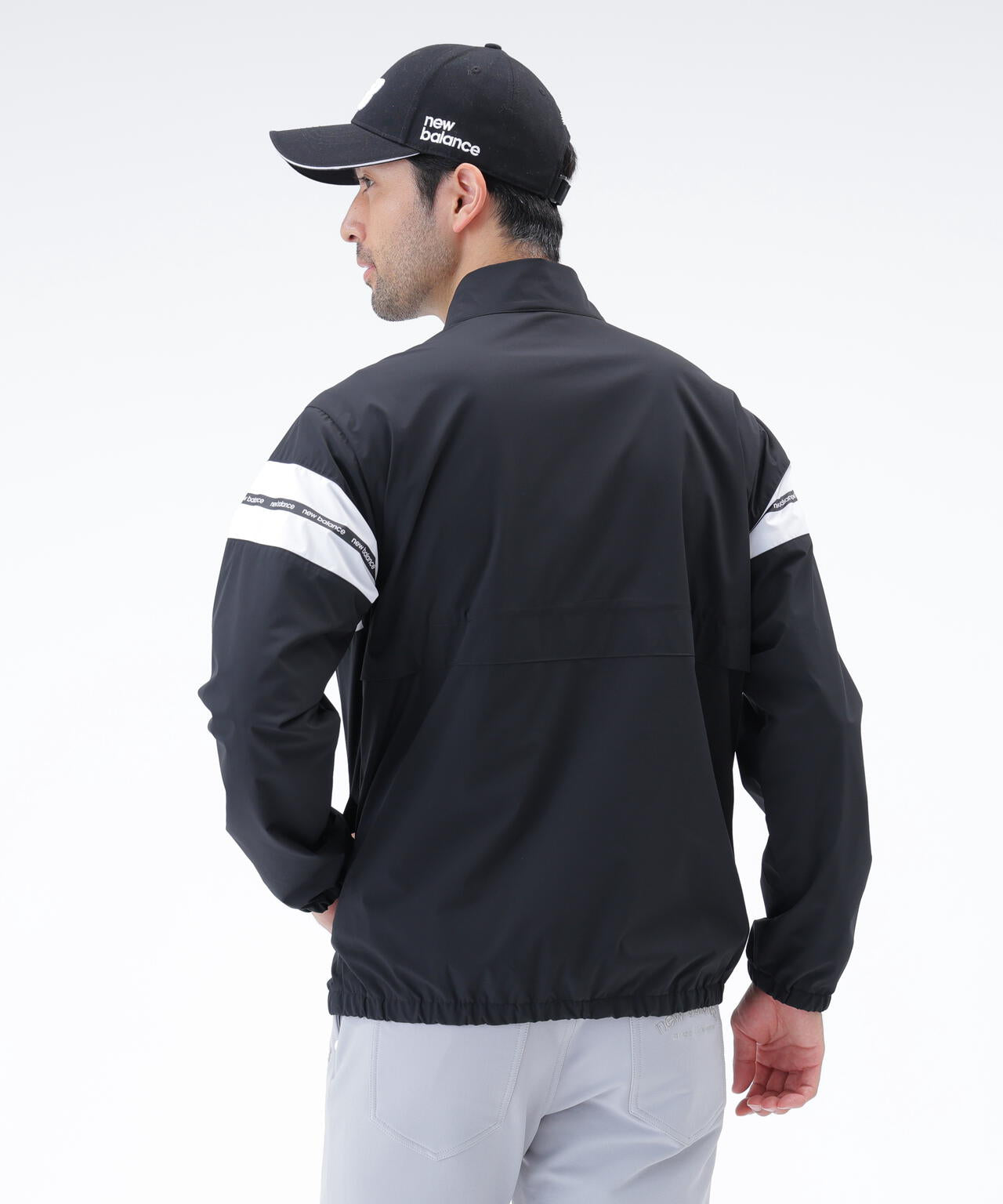 撥水 ストレッチ フルジップ ウインド ブルゾン (MENS) | new balance